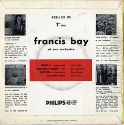 [Pochette de Tequila (Francis BAY) - verso]