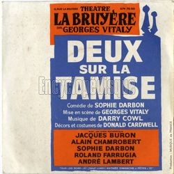 [Pochette de Deux sur la tamise (THTRE / SPECTACLE)]