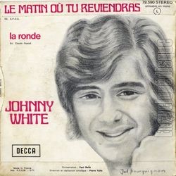 [Pochette de Le matin o tu reviendras (Johnny WHITE) - verso]