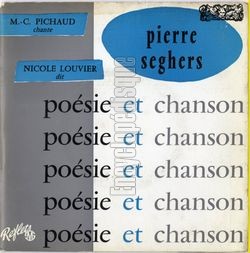 [Pochette de Pierre Seghers - 6 - (POSIE ET CHANSON)]