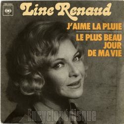 [Pochette de J’aime la pluie (Line RENAUD)]