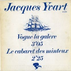 [Pochette de Vogue la galre (Jacques YVART)]