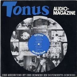 [Pochette de Tonus audio-magazine (PUBLICIT)]