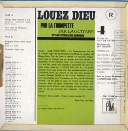 [Pochette de Louez Dieu n4 (RELIGION) - verso]