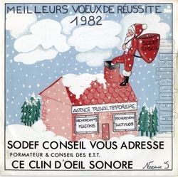 [Pochette de SODEF conseil vous adresse ses meilleurs vœux 1982 (PUBLICIT)]