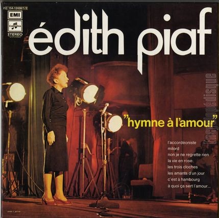 [Pochette de Hymne  l’amour (coffret 3 disques) (dith PIAF)]