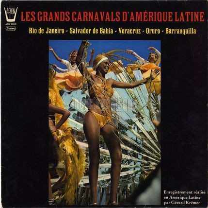 [Pochette de Les grands carnavals d’Amrique Latine (DOCUMENT)]