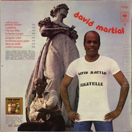 [Pochette de Josphine / Pingouin social / l’ile aux filles… (David MARTIAL) - verso]