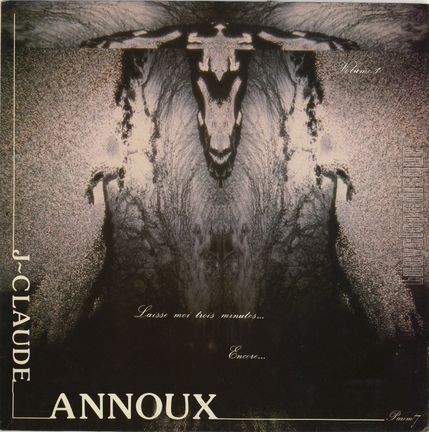 [Pochette de laissez-moi trois minutes…encore… (Jean-Claude ANNOUX)]