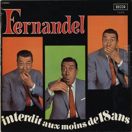 [Pochette de Interdit aux moins de 18 ans (FERNANDEL)]