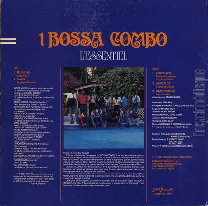 [Pochette de L’essentiel (BOSSA COMBO) - verso]