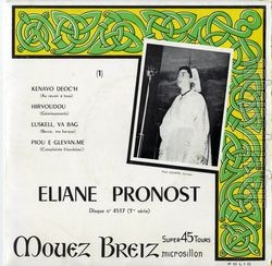 [Pochette de Kenavo deoc’h (liane PRONOST)]