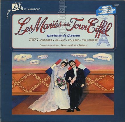 [Pochette de Les maris de la Tour Eiffel (THTRE / SPECTACLE)]