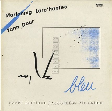 [Pochette de Bleu (Mariannig LARC’HANTEC - Yann DOUR)]