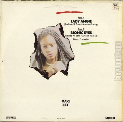 [Pochette de Lady Angie (Andy NELSON) - verso]