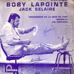 [Pochette de Troubadour ou la crue du Tage (Boby LAPOINTE)]