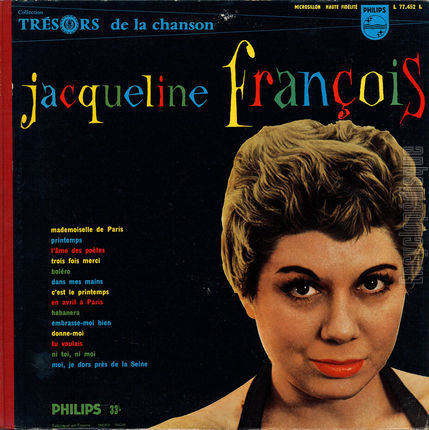 [Pochette de Trsors de la chanson (Jacqueline FRANOIS)]