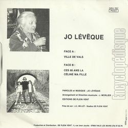 [Pochette de Ville de Vals (Jo LVQUE) - verso]