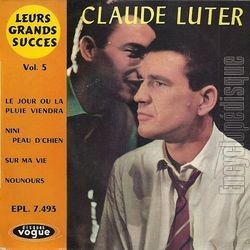 [Pochette de Le jour o la pluie viendra - vol. 5 (Claude LUTER)]