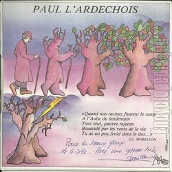 [Pochette de Valence (Une me sur tes paves) (Jean-Claude MORELLON) - verso]