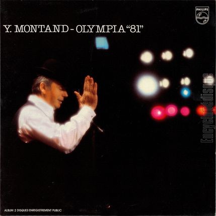 [Pochette de Olympia 81 (Yves MONTAND)]