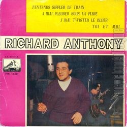 [Pochette de J’irai twister le blues (Richard ANTHONY)]