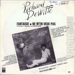 [Pochette de Fantaisie (Richard DEWITTE) - verso]