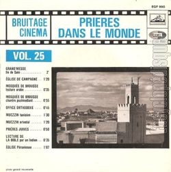 [Pochette de Prires dans le monde - vol 25 (BRUITAGES)]