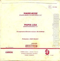 [Pochette de Marie Rose (MALAAZ) - verso]