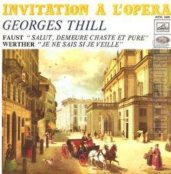 [Pochette de Invitation  l’opra (Georges THILL)]