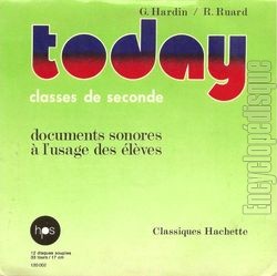 [Pochette de Today - Documents sonores  l’usage des lves - leon 1 (DOCUMENT)]