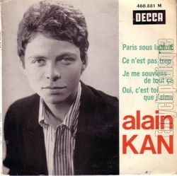 [Pochette de Paris sous la pluie (Alain KAN)]