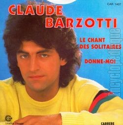 [Pochette de Le chant des solitaires (Claude BARZOTTI) - verso]