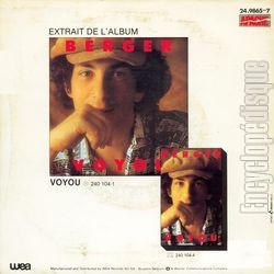 [Pochette de Voyou (Michel BERGER) - verso]