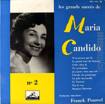 [Pochette de Les grands succs de Maria Candido (n 2) (Maria CANDIDO)]