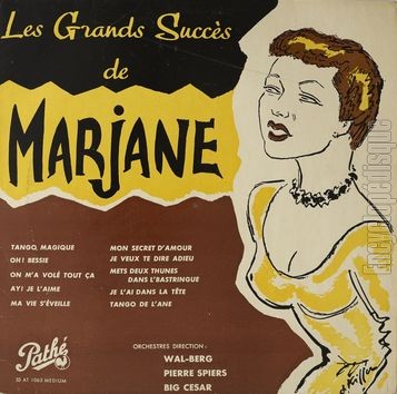 [Pochette de Les grands succs (MARJANE)]