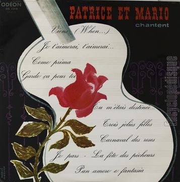 [Pochette de Chantent… (PATRICE et MARIO)]