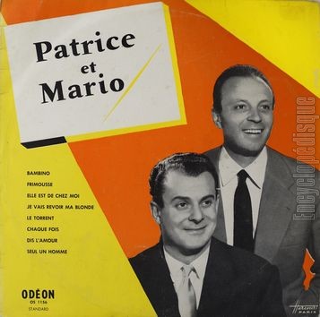 [Pochette de Bambino, Frimousse, Le torrent… (PATRICE et MARIO)]