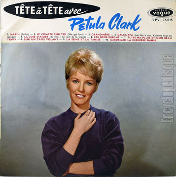 [Pochette de Tte  tte avec… (Petula CLARK)]