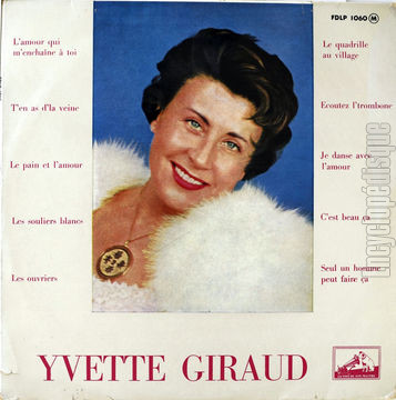 [Pochette de L’amour qui m’enchane  toi, Les ouvriers… (Yvette GIRAUD)]