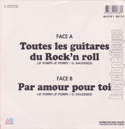 [Pochette de Toutes les guitares du rock n’roll (DOROTHE) - verso]