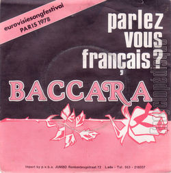 [Pochette de BACCARA -  Parlez-vous franais ?  (Les FRANCOPHILES)]