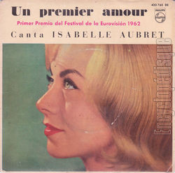 [Pochette de Un premier amour (Isabelle AUBRET)]