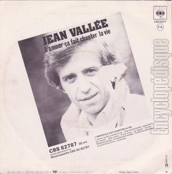 [Pochette de L’amour a fait chanter la vie (Jean VALLE) - verso]