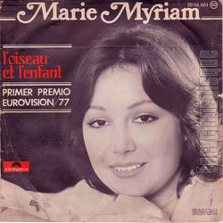 [Pochette de L’oiseau et l’enfant (Marie MYRIAM) - verso]