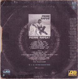 [Pochette de Judy & Cie (Pierre RAPSAT) - verso]