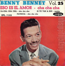 [Pochette de Eso es el amor - vol. 25 (Benny BENNET)]