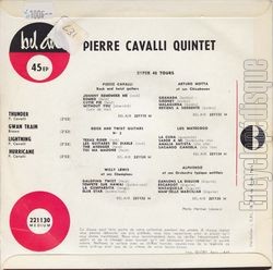 [Pochette de Strickly guitar (version mono) (Pierre CAVALLI) - verso]