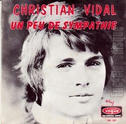 [Pochette de Un peu de sympathie (Christian VIDAL)]