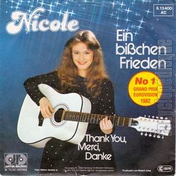 [Pochette de Ein bichen Frieden (NICOLE)]